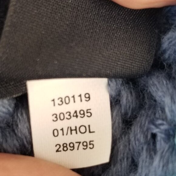 Vintage Gap Wool Blend Hat Knit Toque Y2K Square Chunky Size M/L With Tags - Picture 9 of 10